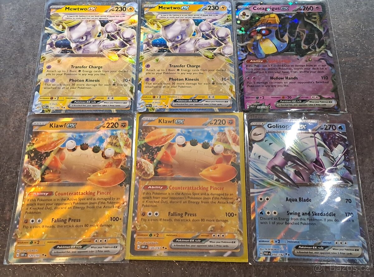 Pokemon TCG karty EX mix - 3