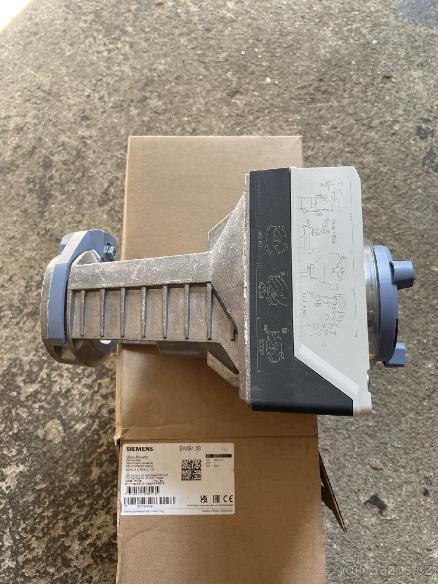 Siemens směšovač VXG 41.32-16 a pohon SAX 61.03 NOVÉ - 3