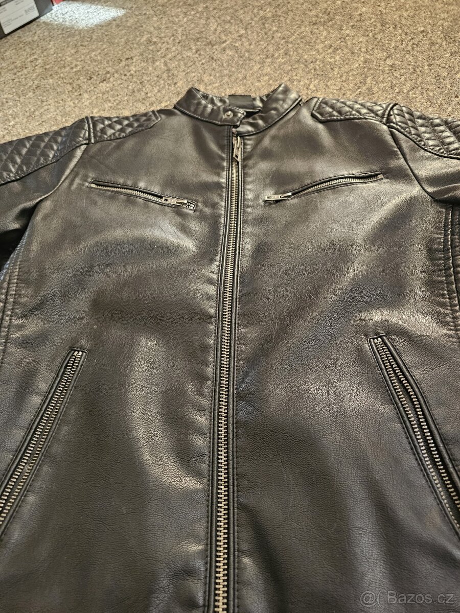 Koženková bunda - 3