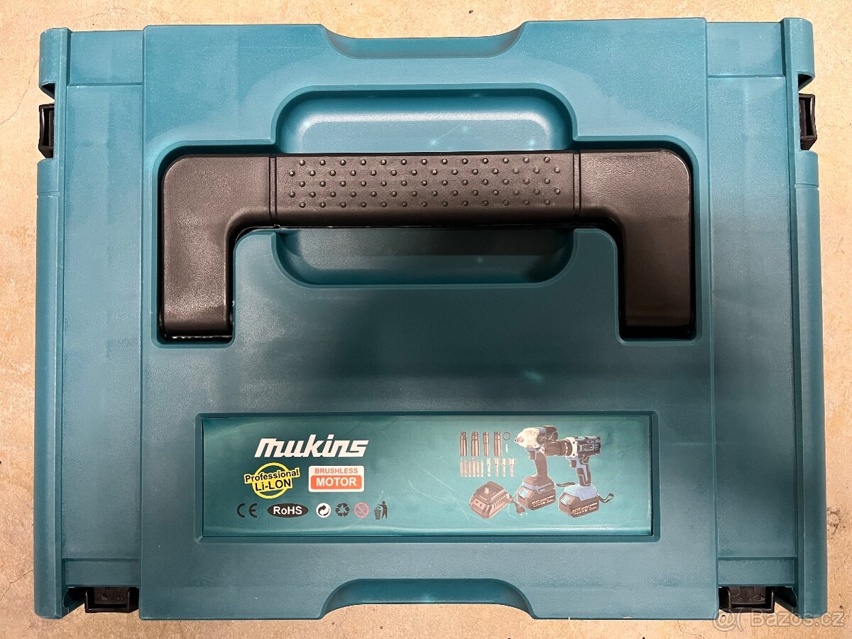 AKU rázový utahovák + vrtací šroubovák - 3