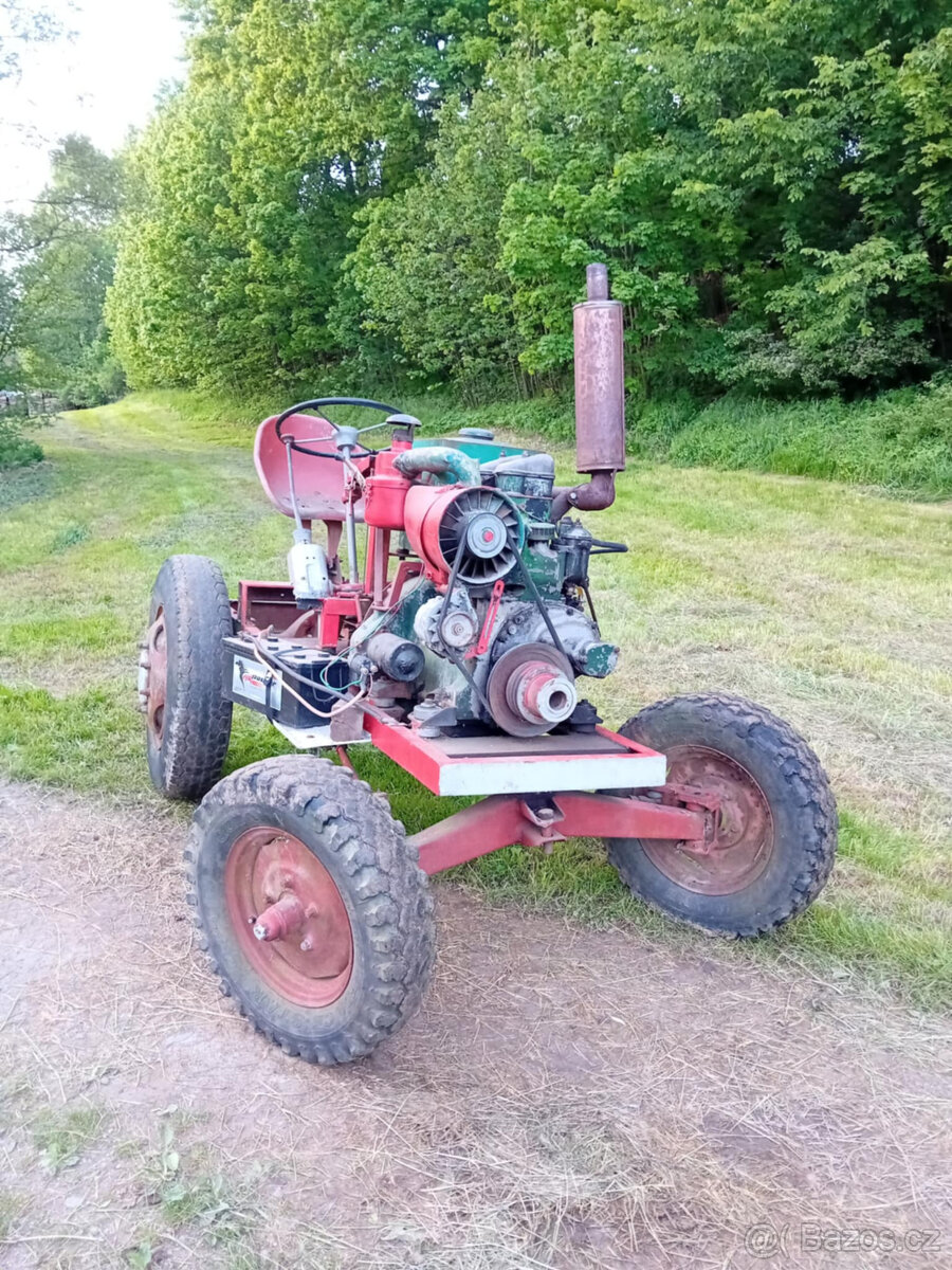 Malotraktor Fréza Diesel 2vál - 3