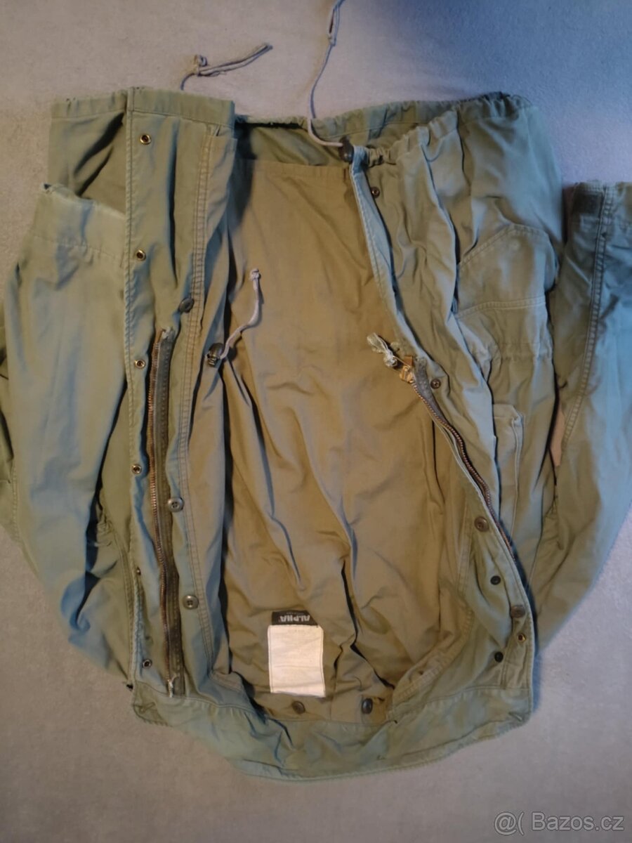 BUNDA PARKA M65 ALPHA INDUSTRIES OLIVE L/R - 3