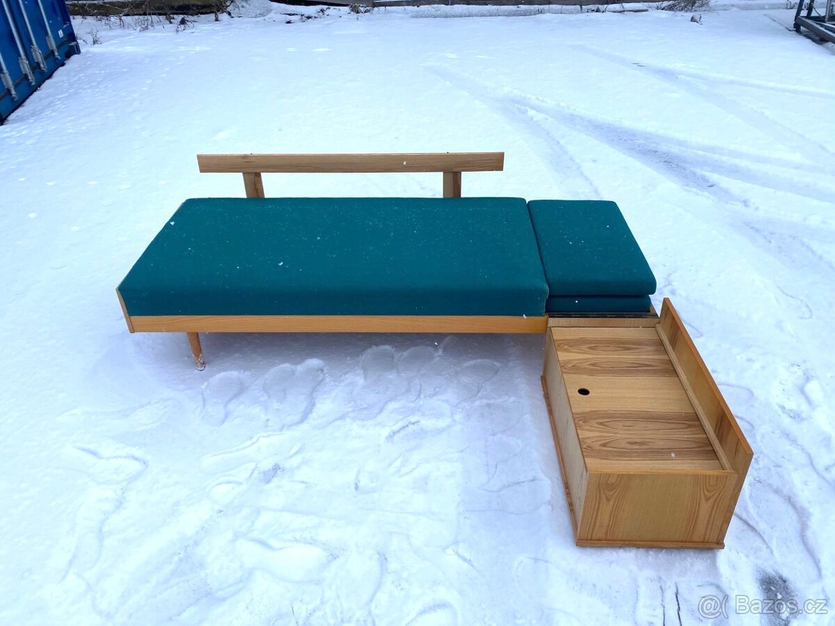 Retro pohovka / sofa 60. léta Brusel - 3