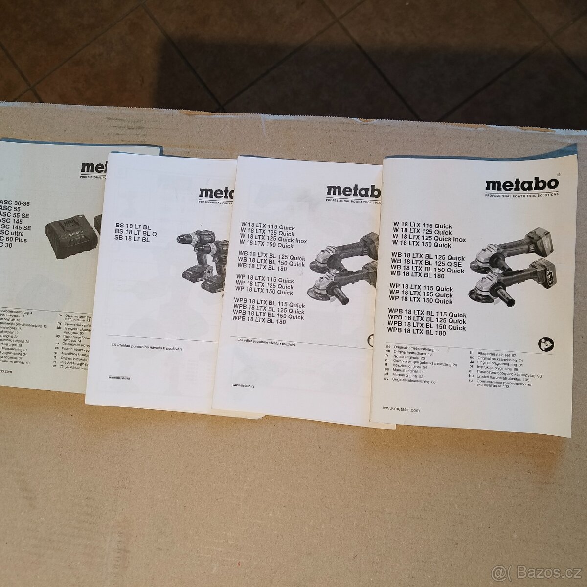 Metabo set aku úhlová bruska+aku vrtačka 685038000 - 3