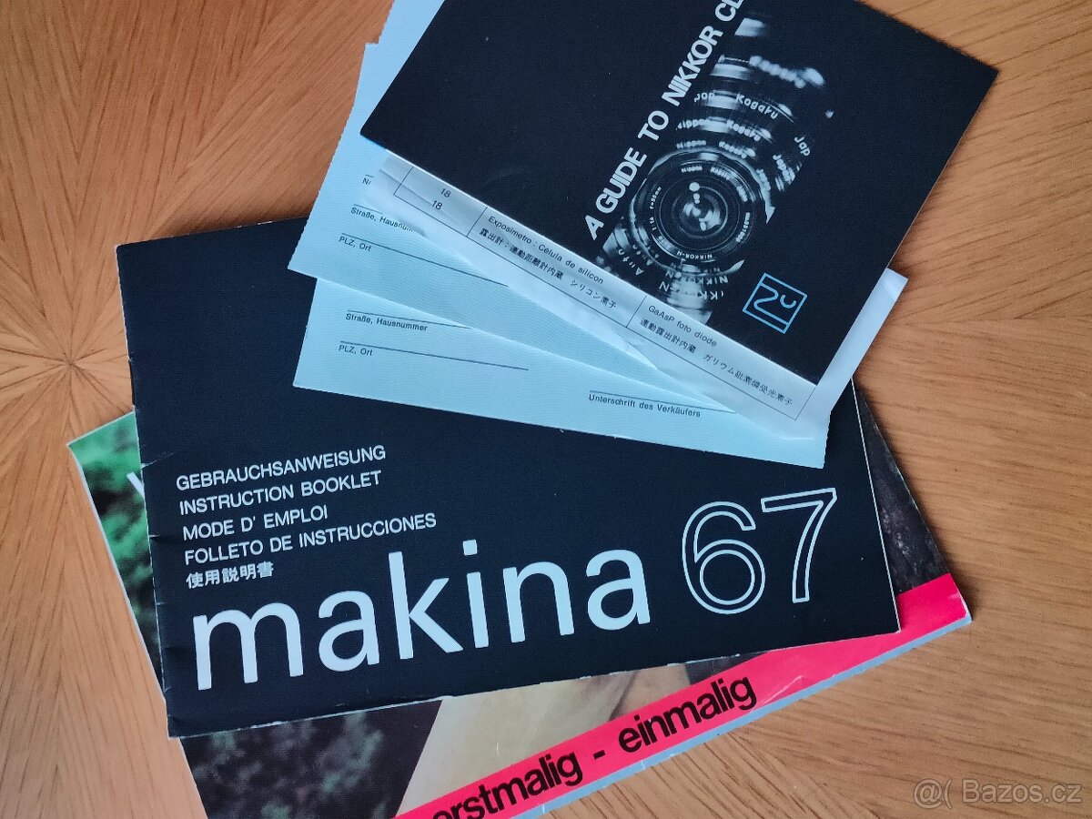 Plaubel Makina 67, 80mm f/2.8 - 3