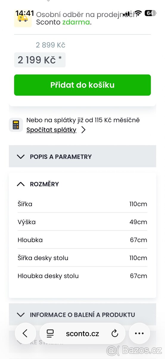 Konferenční stolek - 3