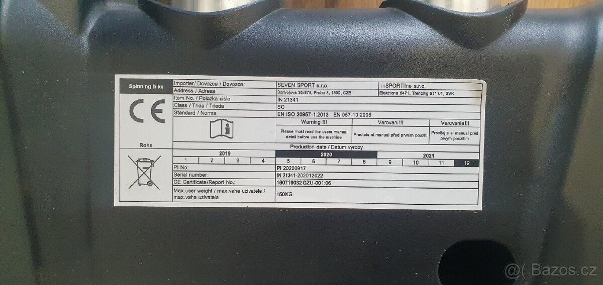 Eliptický trenažér InCondi ET660i - 3