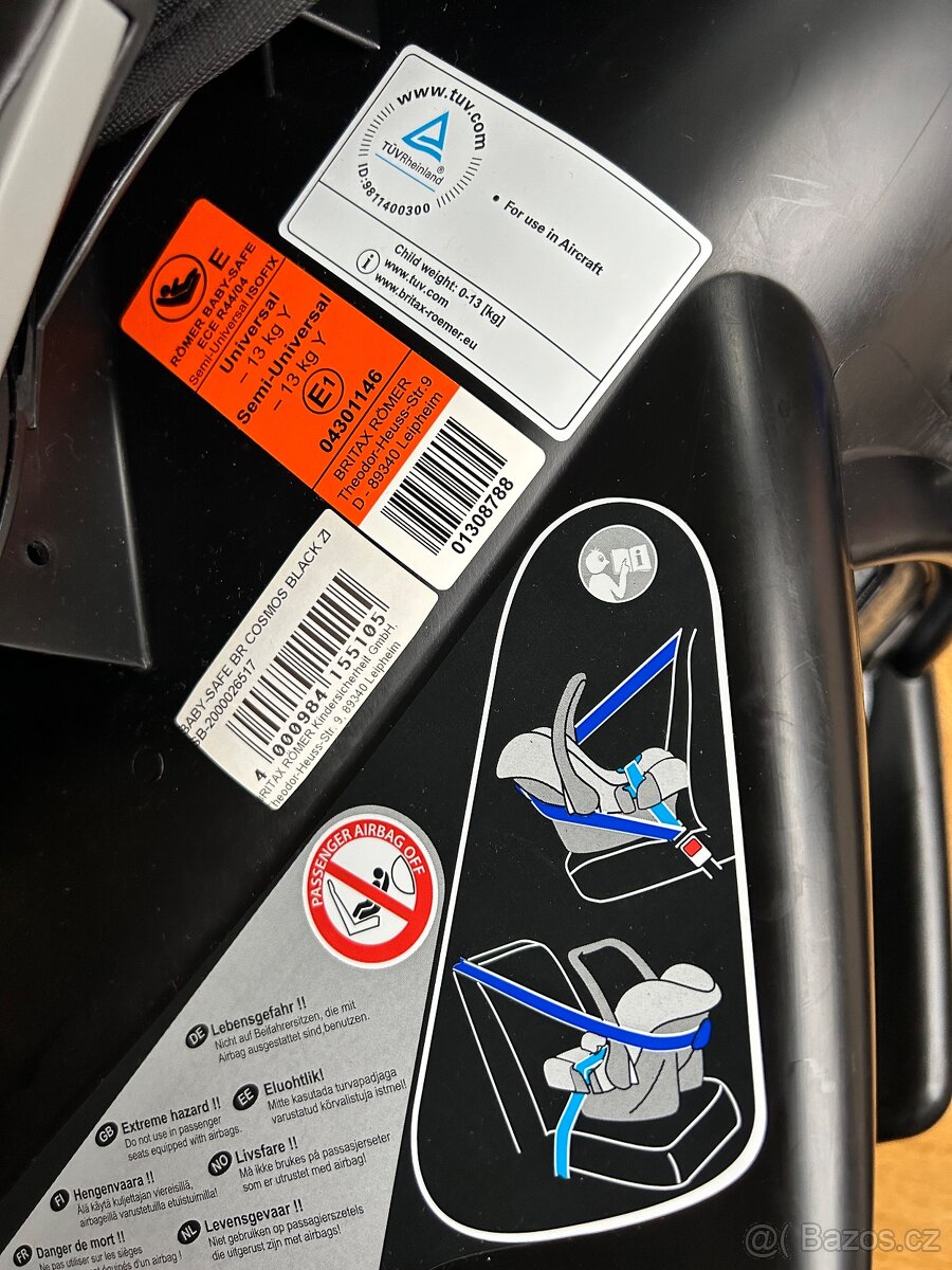 Autosedačka Britax römer - 3