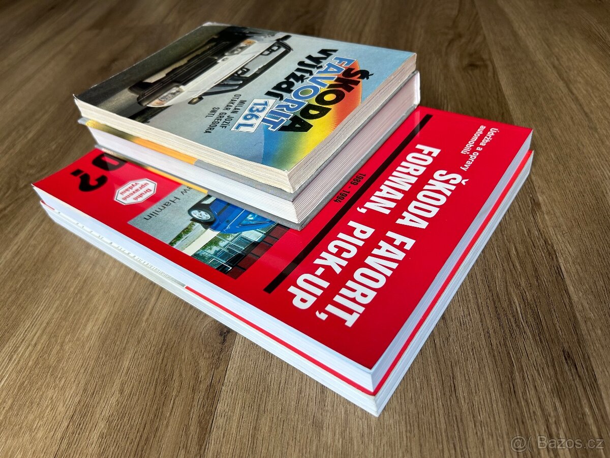 Škoda Favorit a Forman - Knihy - 3