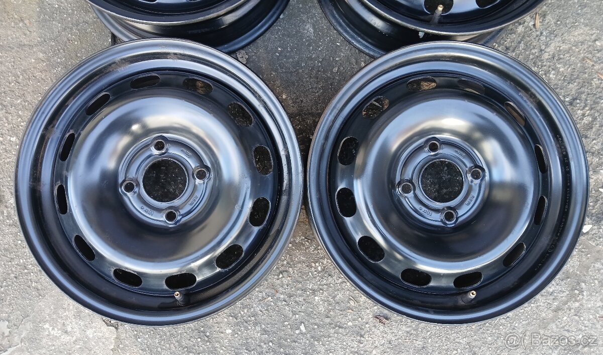 plechové disky 4x108 r15 Ford - 3
