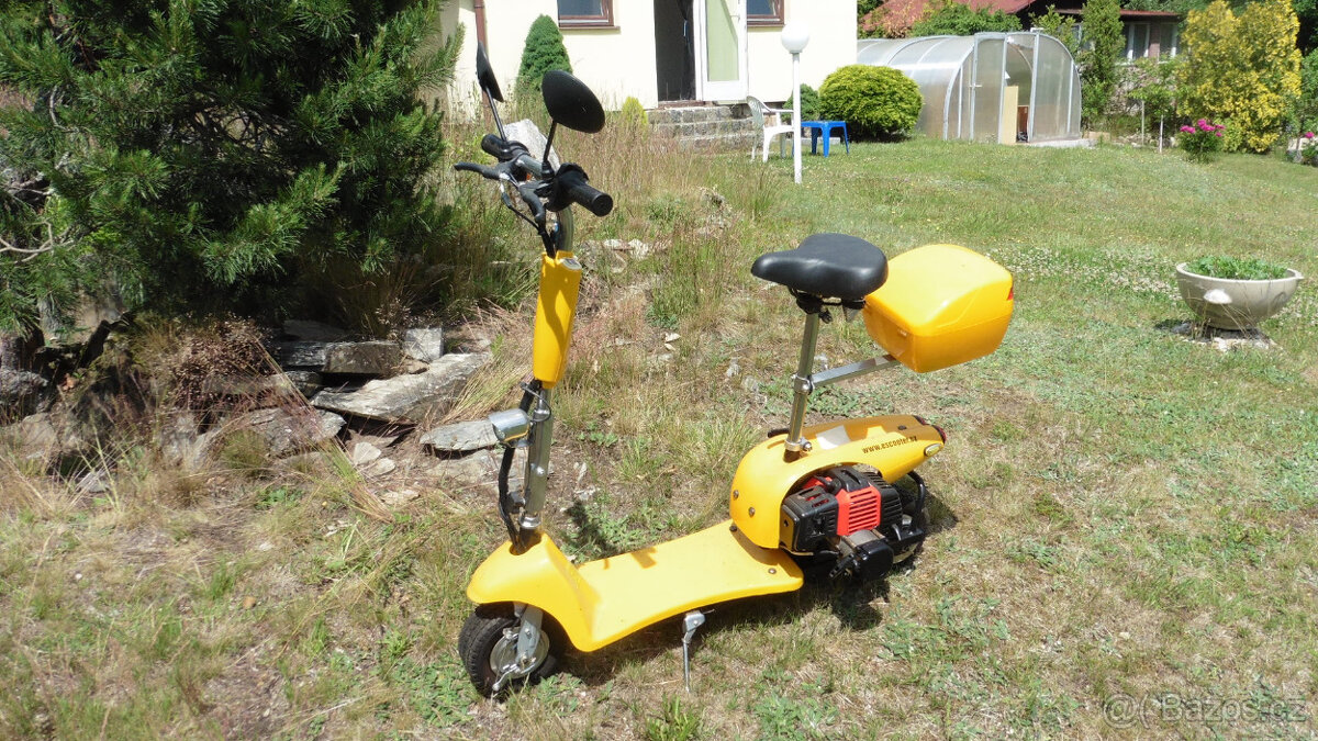 benzinový mini skútr - 3