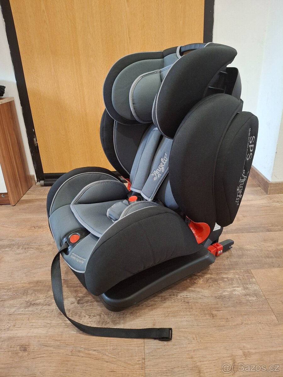 Autosedačka CARETERO AngeloFix graphite - 3