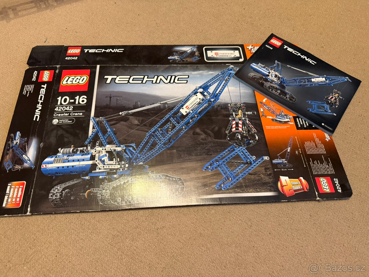 Lego Technic 42042 Pásový jeřáb - 3