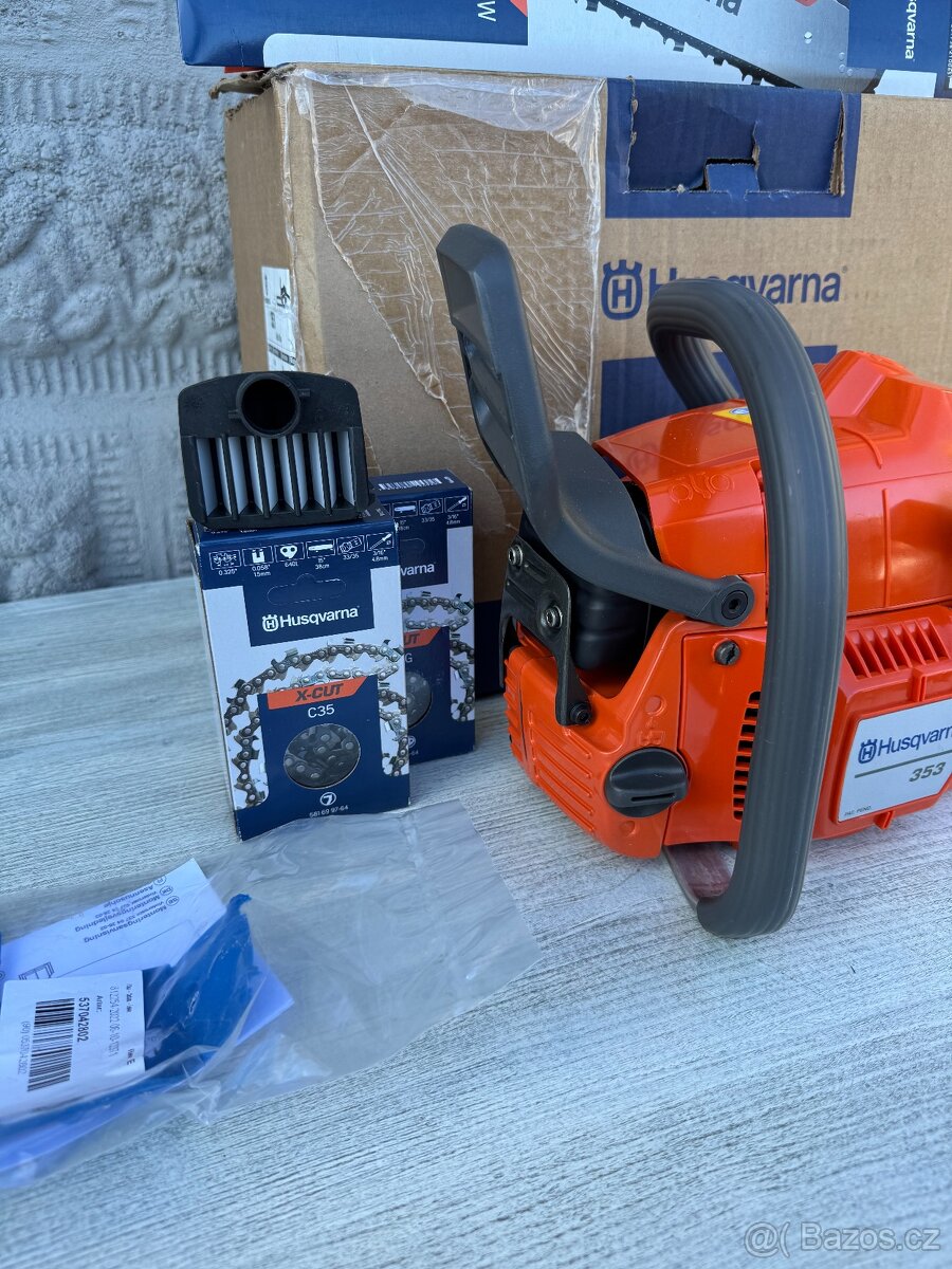 Husqvarna 353, Nová Motorová Pila - 3