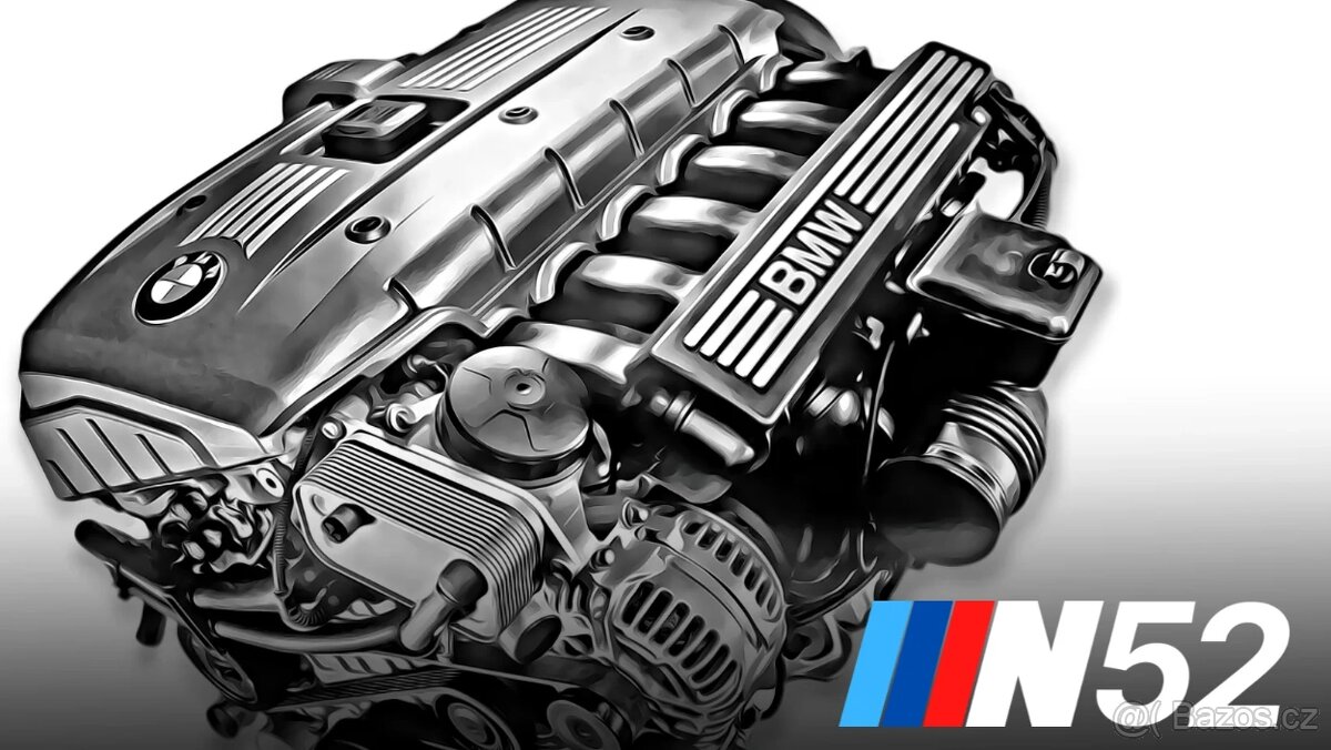 Blok motoru BMW N52 R6 - 3