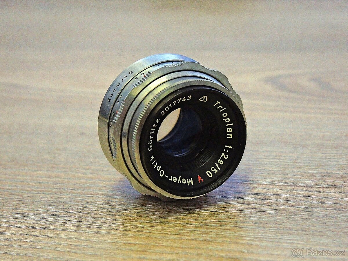 Legendární objektiv Meyer Optik Trioplan 2.9/50 s M42 - 3