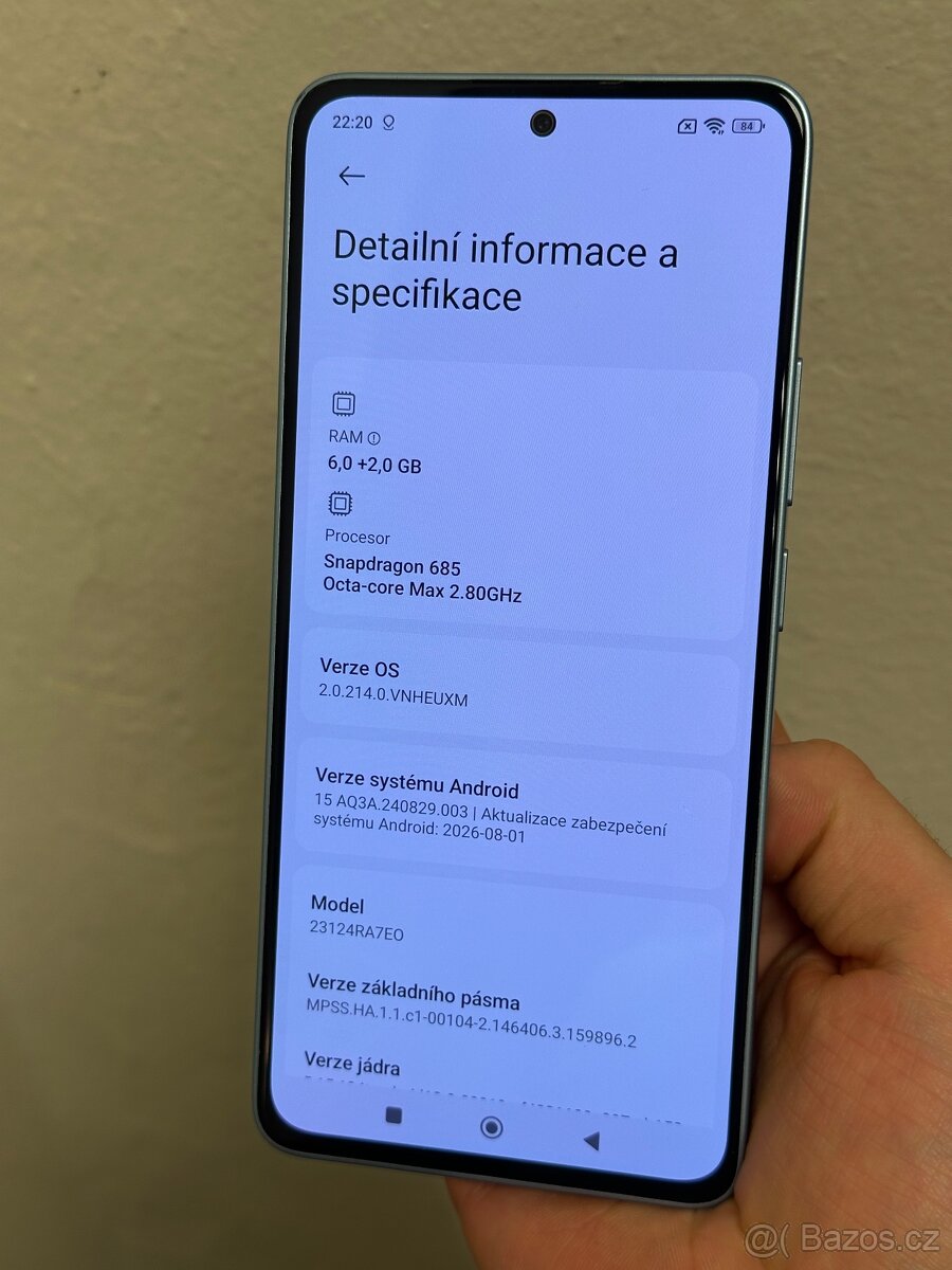 Xiaomi Note 13 128GB Modrý - 3