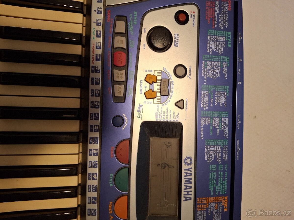 Prodám klávesy Yamaha - 3