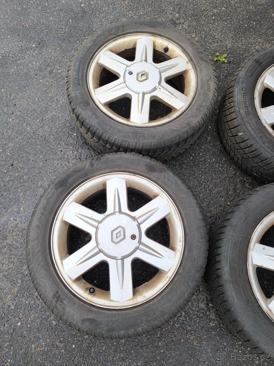 Original alu kola Renault R16 Sada Č.124 - 3