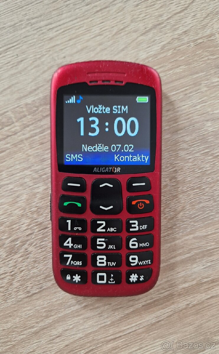 Mobilní telefon Aligator - 3