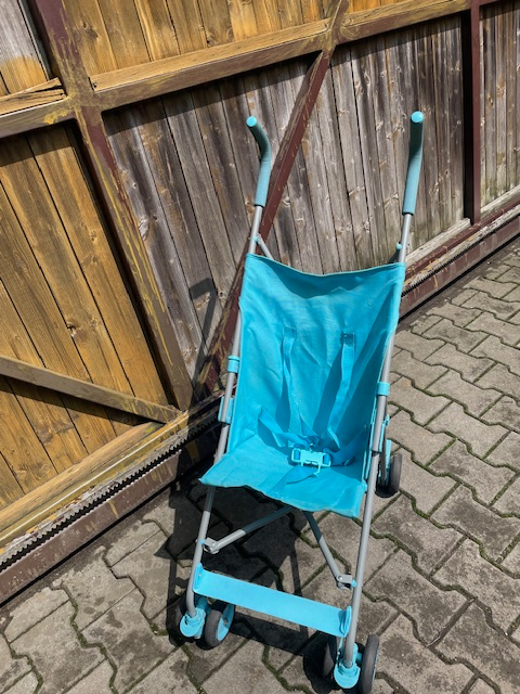 retro kočárek golfové hole - 3