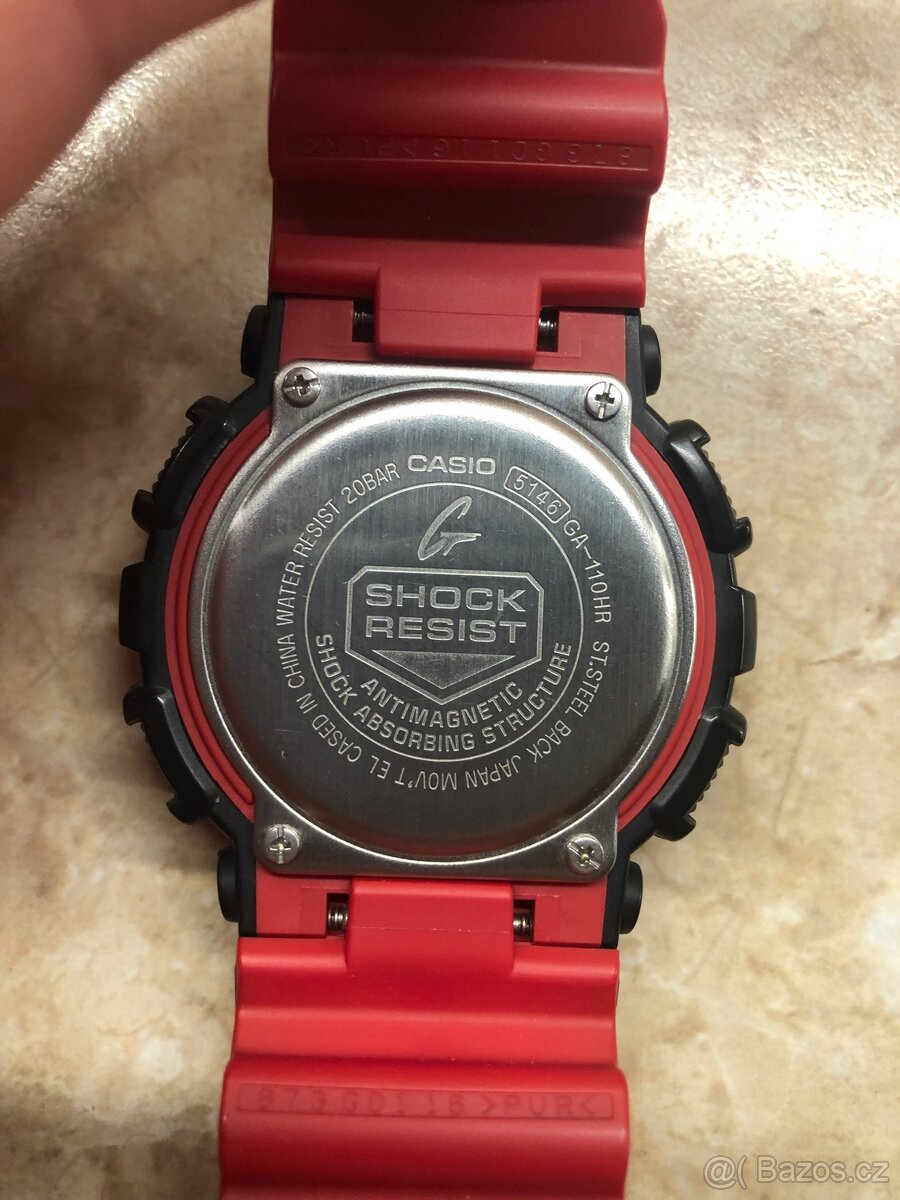 Hodinky Casio G-Shock GA-110HR modul 5146. - 3