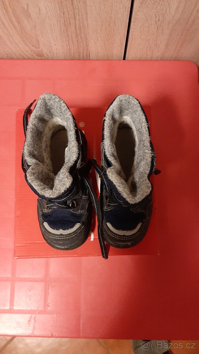 Dětské zdravotní zimní boty SuperFit vel. 25 - 3