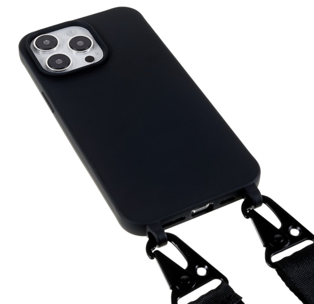 Matný kryt s nastavitelným popruhem pro iPhone 13 Pro a pod - 3