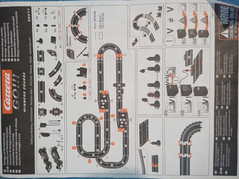 Autodráha Carrera GO - 3