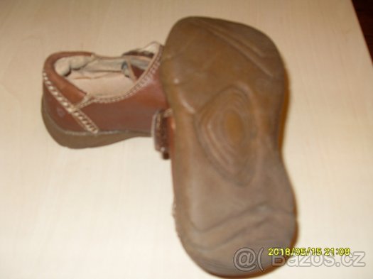 dětské kožené botičky VEL.24-25 - 3