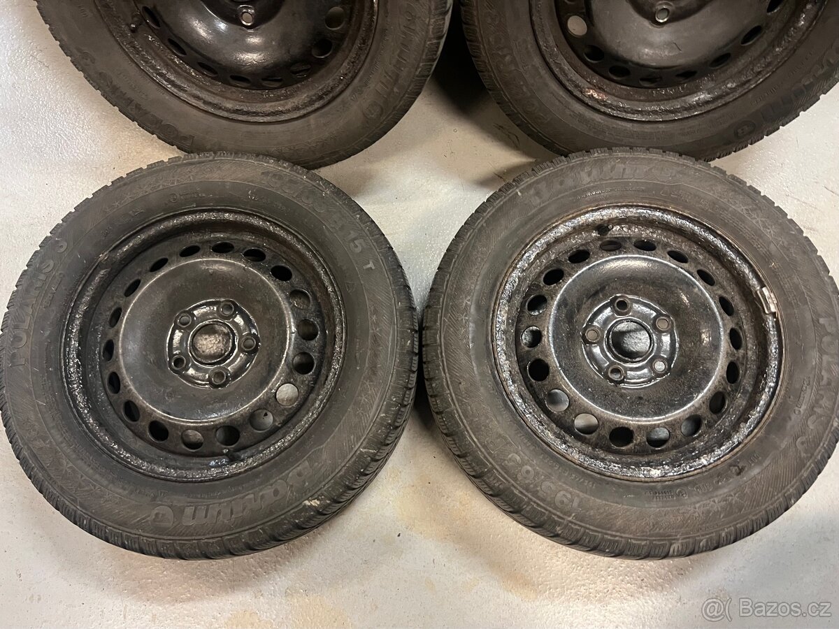 195/65R15 zimní sada škoda octavia III 5x112 6x15 ET43 - 3