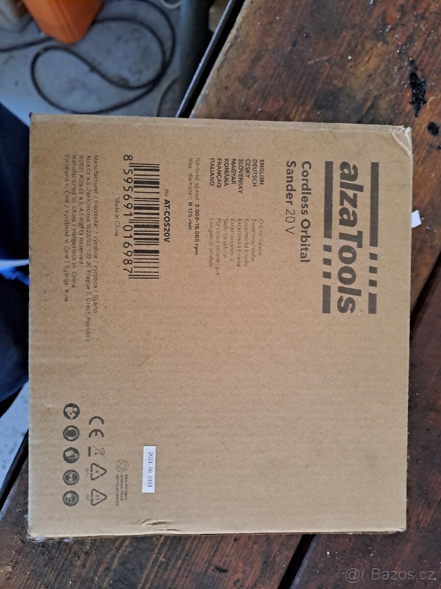 Excentricka akumulatorova bruska Alzatools - 3