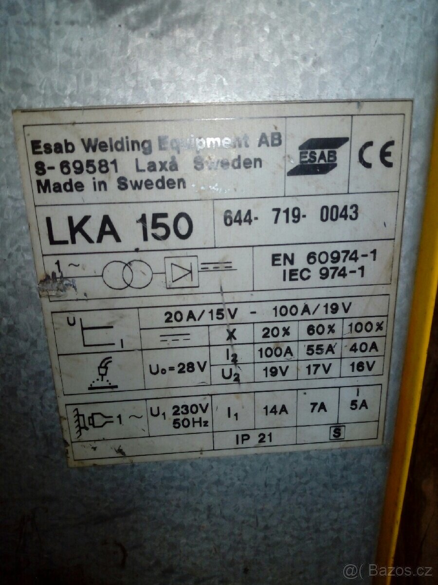 Svarecka co2 Esab - 3