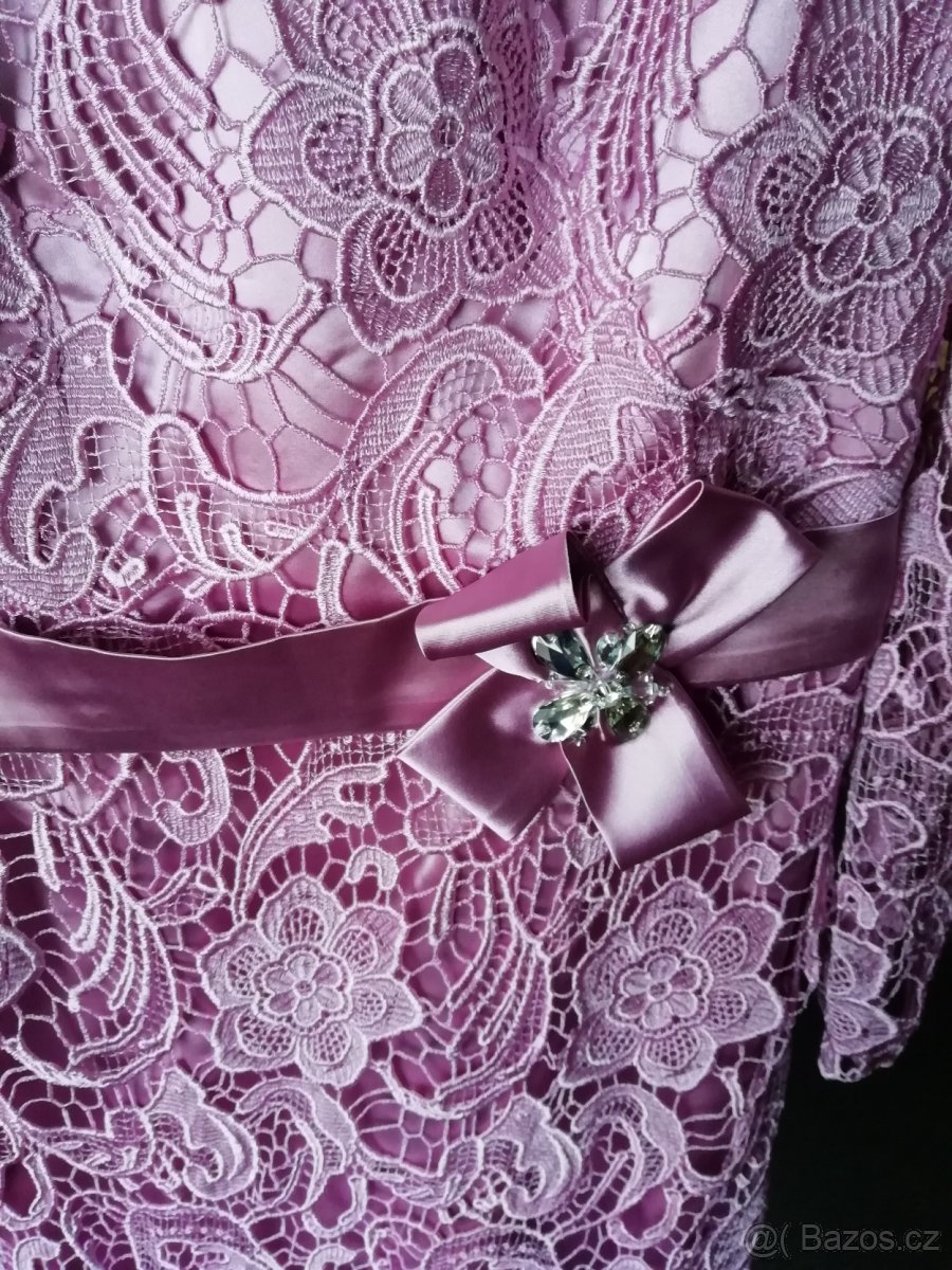 dámské krajkové šaty vel. 38, M zn. jjshouse - 3