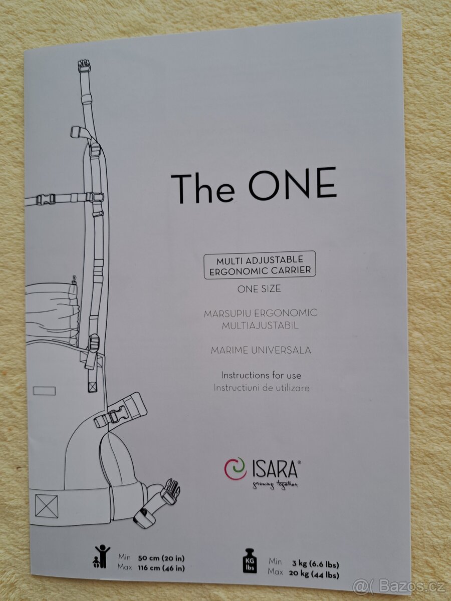 ZÁNOVNÍ rostoucí ergonomické nosítko - 3