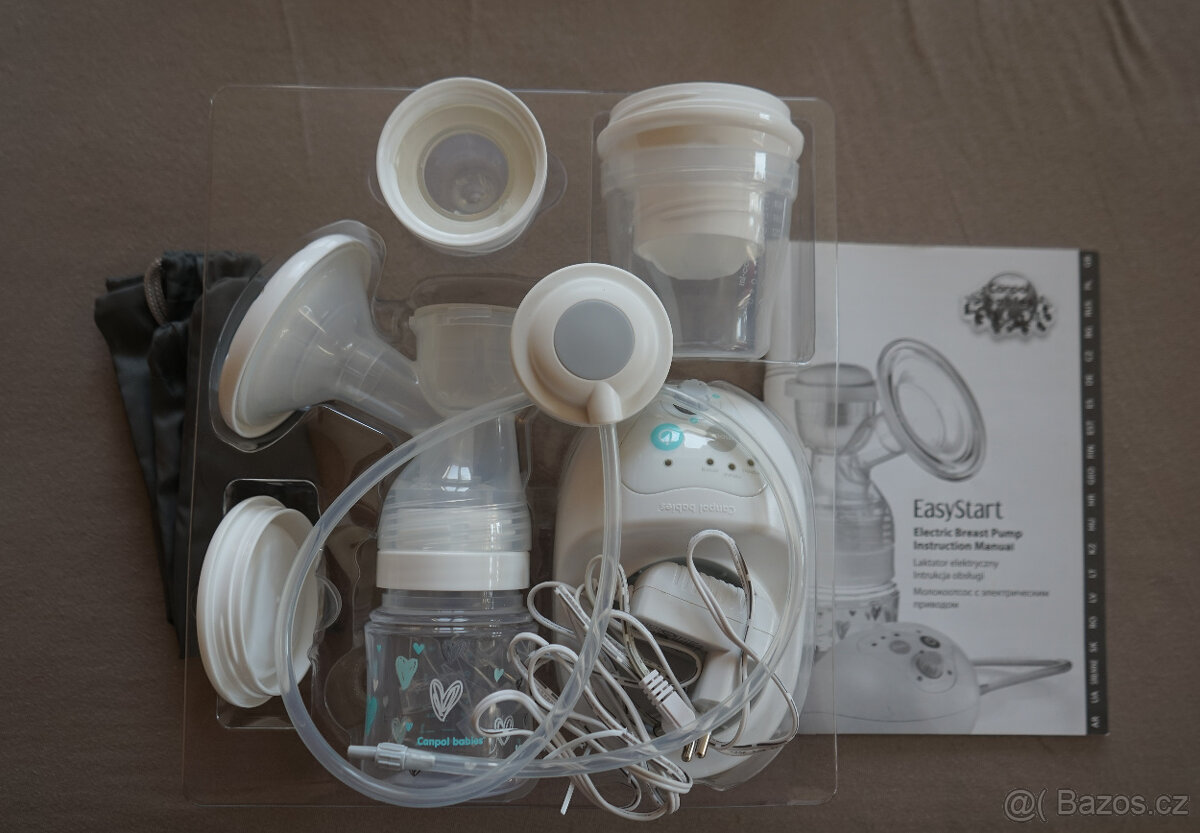 Elektrická odsávačka mateř. mléka Canpol babies - 3