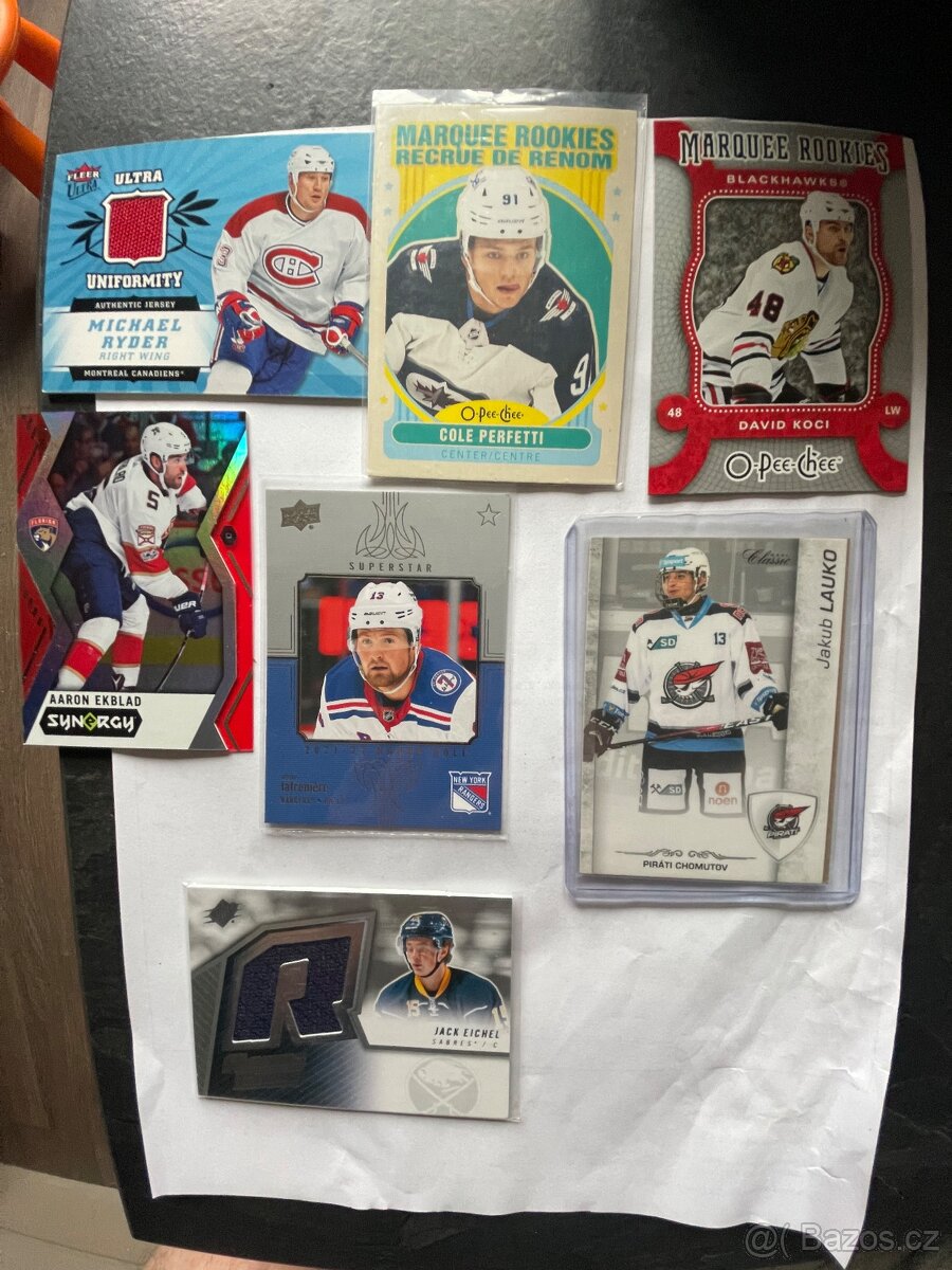 Nhl hokejove karty. I extraliga atd - 3