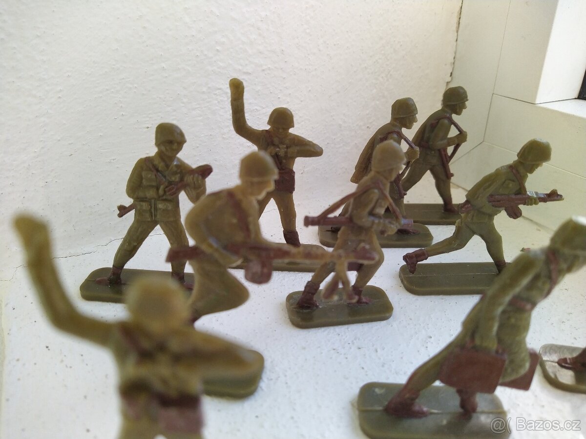 Retro figurky vojáčci - 3
