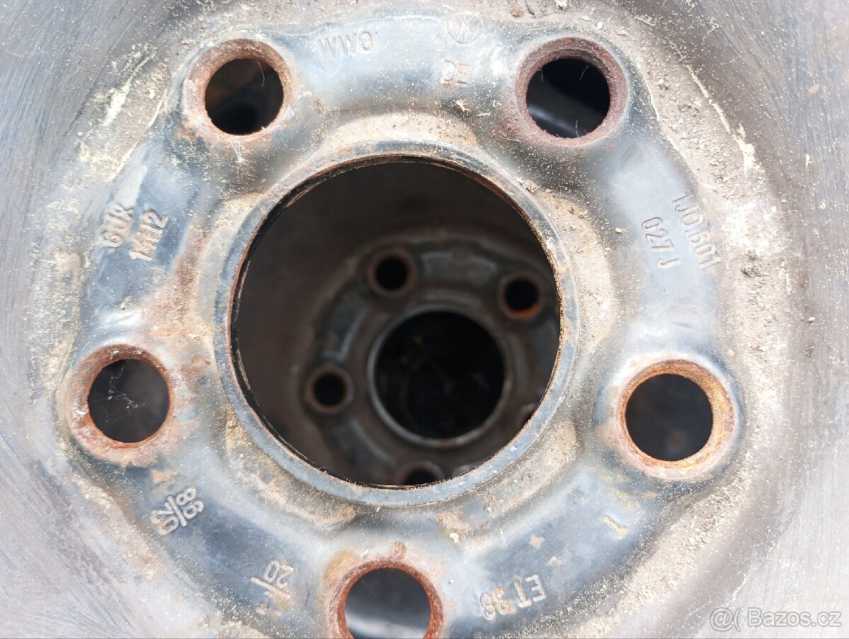 Disky 14" 5 x100 -prodám - 3
