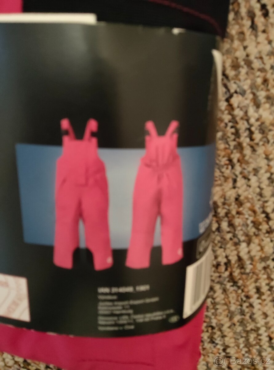 Lyžařské kalhoty - oteplovačky - nové Crivit vel.86/92 - 3