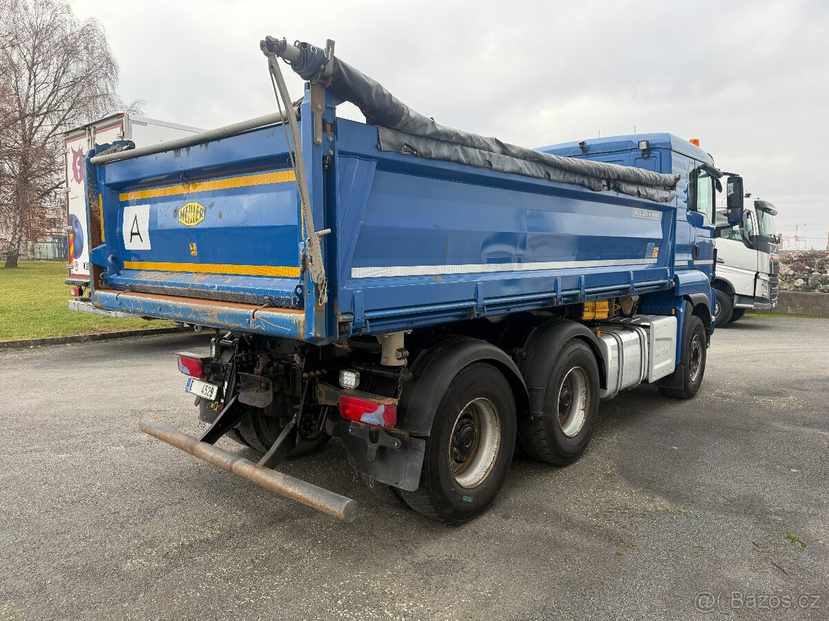MAN TGS 28.500 6x4 třístranný sklápěč Bordmatic RETARDER - 3