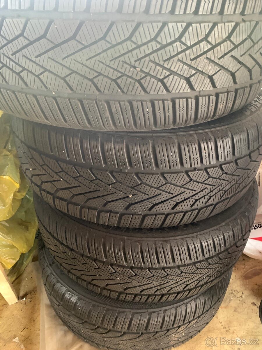 Plechové disky 5×112 + zimní pneu 225/50 R17 - 3