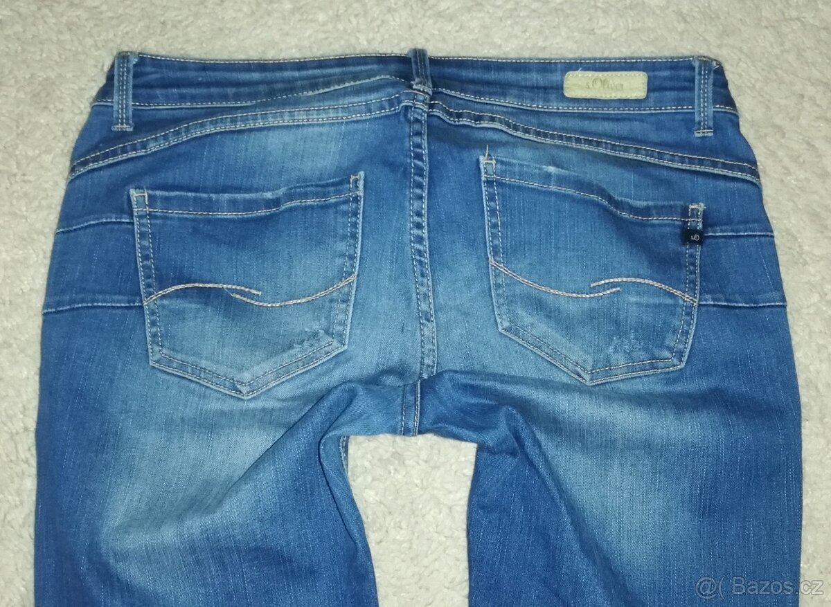 Dámské luxusní rifle, džíny, vel. 38 (M), S. Oliver, NEW - 3