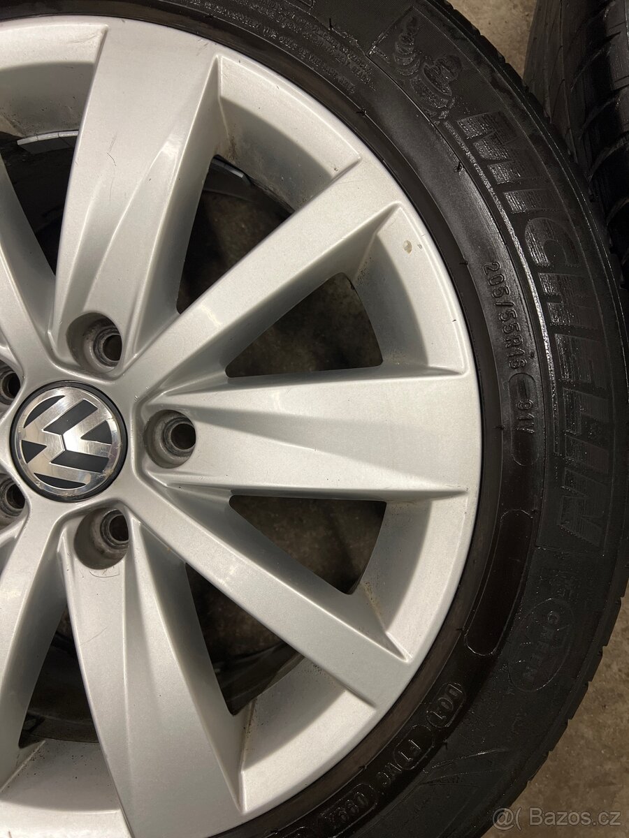 Alu kola Volkswagen Passat, pneu 205/55/16 - 3