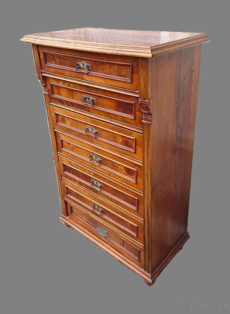 Krásný manžetník - komoda - neorenesance 19 stol. - 3