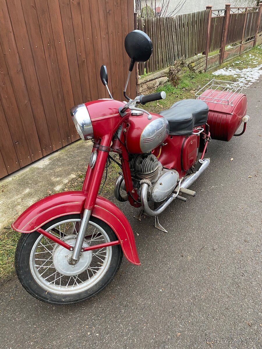 Jawa 350 , 354 rok 1959 kejvačka + Pav 40 - 3