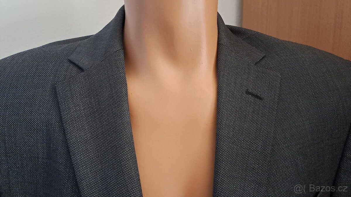 Pánské slim formální sako M&S Man/42S-L/2x58cm - 3