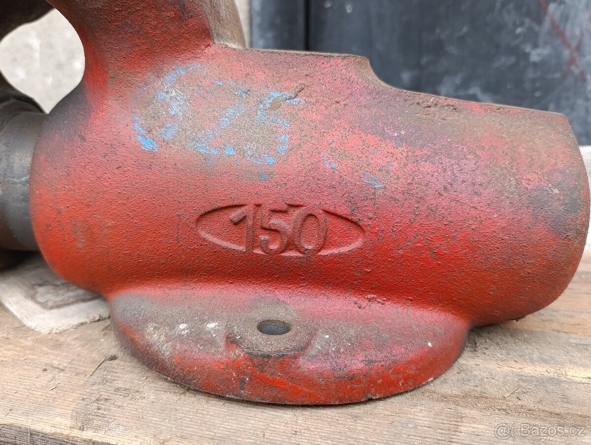 velký dílenský svěrák York 150 mm - 3