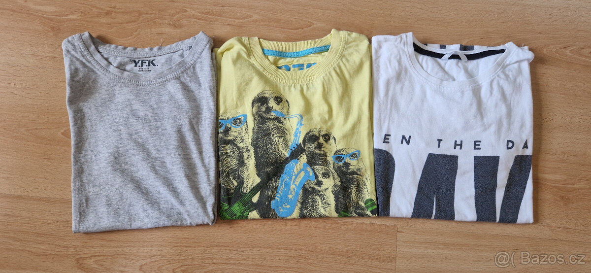 TRIČKA KRÁTKÝ RUKÁV v. 146 - 3