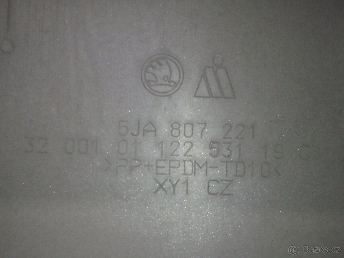 Přední nárazník Škoda Rapid 5JA807221 - 3